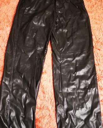 jeans in pelle donna 