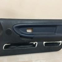 Pannello porta pelle blu Bmw e36 cabrio/coupè