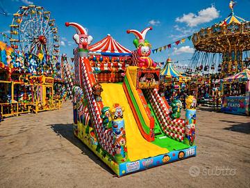 Scivolo Gonfiabile x Bambini x Parchi Divertimento