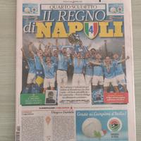 Gazzetta dello sport Napoli scudetto 2025

