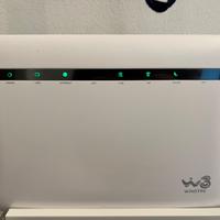 Modem router fibra Wind Tre ZTE slot SFP