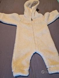 Piumino Moncler neonati 6-9 mesi 68 cm