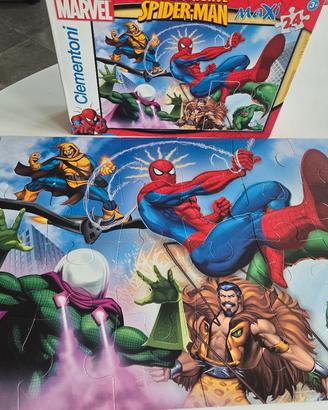 Spidermen puzzle gigante x bambini 3 anni