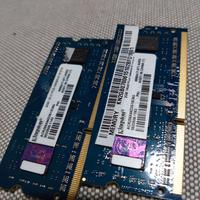 Banchi di RAM 4 GB SODIMM DDR3 per PC portatile