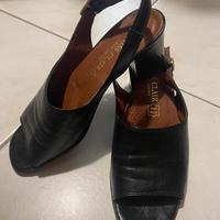 Sandali donna n. 36 Miss Clair vera pelle e cuoio