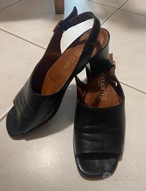 Sandali donna n. 36 Miss Clair vera pelle e cuoio