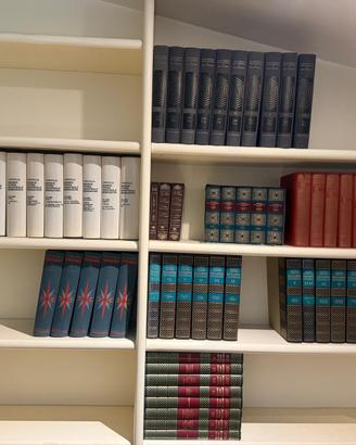 Collezione enciclopedie e libri rilegati