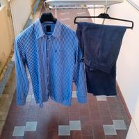 PANTS-Sartoriali100%Lino/48+CAMICIA 100%Cotone 42
