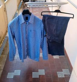 PANTS-Sartoriali100%Lino/48+CAMICIA 100%Cotone 42