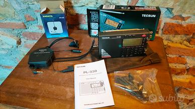 Ricevitore scanner Tecsun PL-330 +antenna LongWire