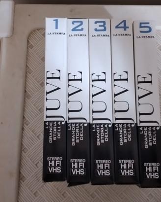 VHS La Grande Storia della Juve piu Fiction Varie