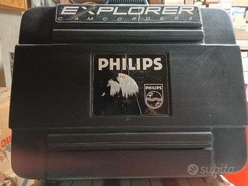 telecamera philips  vhs  funzionante