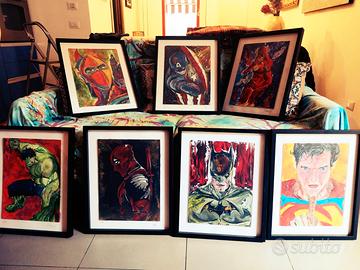 Collezione Quadri Marvel