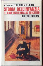 Becchi / Julia STORIA DELL'INFANZIA Dall'antichità