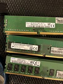 RAM 8GB DDR4 ECC UDIMM Server / Workstation