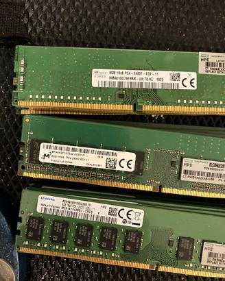 RAM 8GB DDR4 ECC UDIMM Server / Workstation