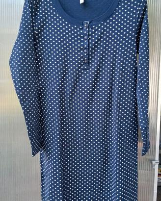Camicia da notte con stelle