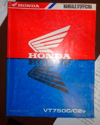 VT750 Custom manuale officina manutenzione honda