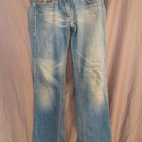 Jeans Evisu a vita bassa tg.26 vintage 