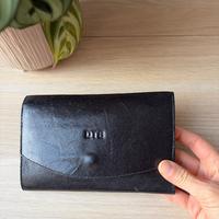 Portafogli in pelle nero