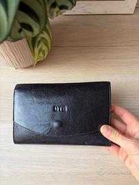 Portafogli in pelle nero