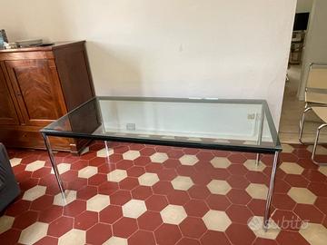 Tavolo LC 10 vetro e acciaio