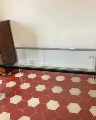 Tavolo LC 10 vetro e acciaio