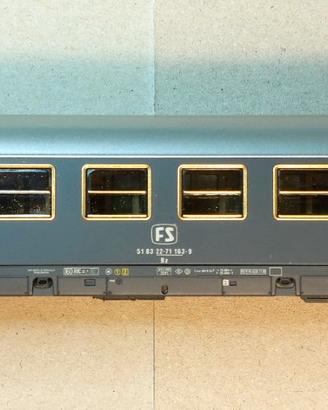 Rivarossi 3599 - FS UIC-X 1979 2a cl. gr. ardesia