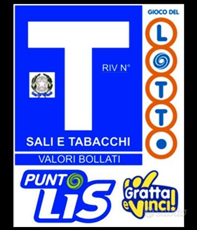 Tabacchino lotto 10&lotto gratta vinci self 24