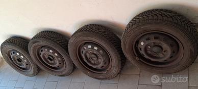 cerchi 175 /70 R13 e gomme invernali 