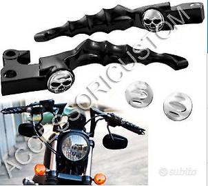 Leve nere harley davidson sportster skull moto cus