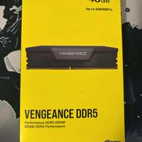 RAM DDR5 48GB 2x24 Corsair Vengeance 6000MHz CL36