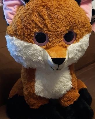 Volpe marrone peluche 