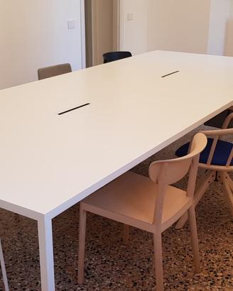 Tavolo Tense Mdf Italia 360x150 corian bianco