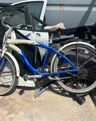 Bicicletta cruiser in alluminio 1985/90