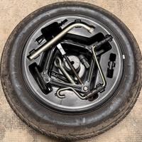 Ruota di scorta + crick punto evo