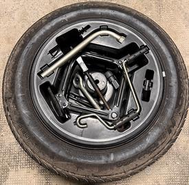 Ruota di scorta + crick punto evo