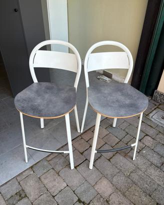Coppia di sgabelli cucina