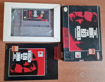 Cartuccia The Hunt For Red October Super Nintendo