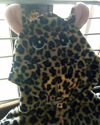 Costume leopardo adulto
