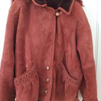 sherling vintage borgogna