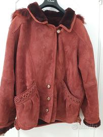 sherling vintage borgogna