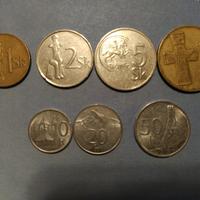 Set monete 1993 Slovacchia corone e halierov