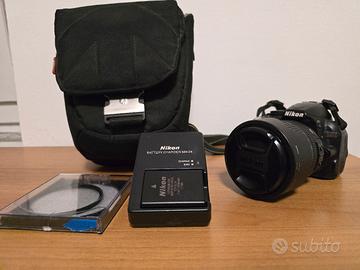 Nikon D3100 obiettivo 18-105
