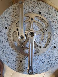 guarnitura pista Campagnolo 165 vintage