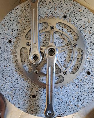 guarnitura pista Campagnolo 165 vintage