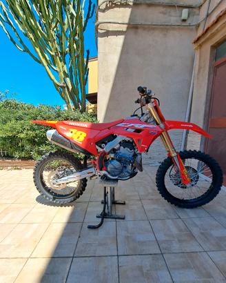 honda crf 250 r 2022 red moto 