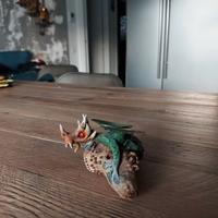 Drago portafortuna fatto a mano