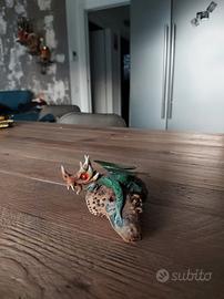 Drago portafortuna fatto a mano