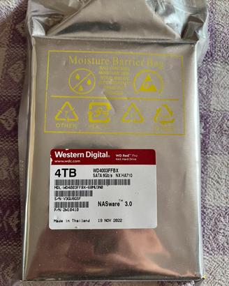 Western Digital WD Red Pro 4 TB (WD4003FFBX)